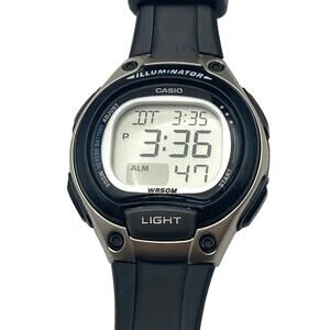 Casio Illuminator Digital Sport Women's Watch 34mm - Alarm Timer WR Backlight
